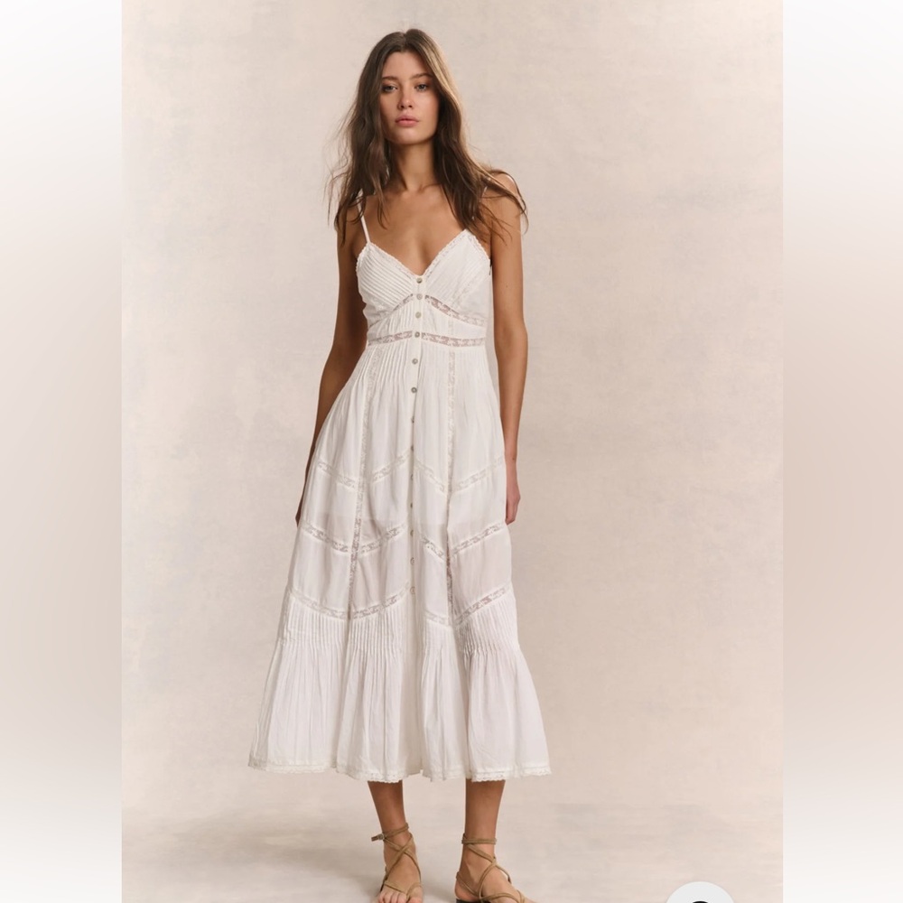 NWT Esilda Heritage Cotton Midi Dress
